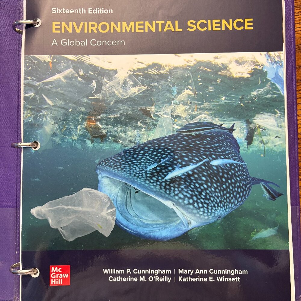 Environmental Science 16th Edition - McGraw Hill